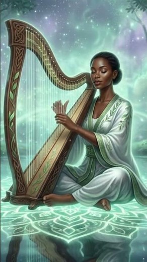 Meditation Music for Relaxation 🌿 | Harp, Chimes & Healing Ambient Soundscape