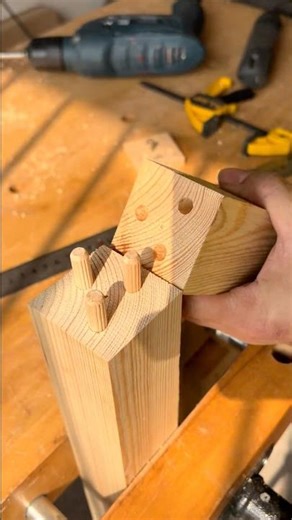 Complete connection of wood