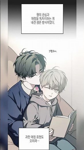 다정한 형의 재앙같은 집착 #집착공 #계략공 #미인수 #웹툰추천