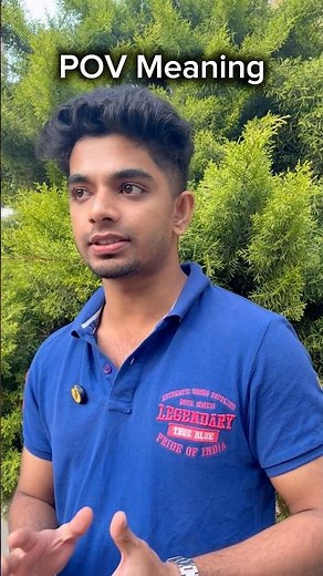 POV - Full form & Meaning Explanation | Internet Slang