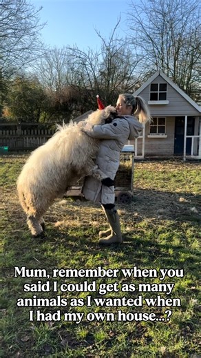 The Braley Family on Instagram: "2025 - the year the penny dropped that I’m an adult and I could fill my house with as many animals as I wanted to 😆😅 Thanks for the great advice Mum 👀😂"