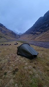 Night 1 of a 6 night winter wild camping trip in the Scottish Highlands last night. Lost Valley, Glencoe. Its wild, its wet, its windy. Love it👍🏴󠁧󠁢󠁳󠁣󠁴󠁿🏕🏔👌 #lostvalley #Glencoe #wintercamping | Colin Russell
