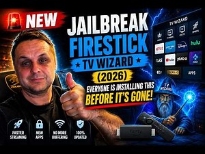 🚨 NEW Jailbreak Firestick TV Wizard (2026) — Everyone Is Installing This BEFORE It’s GONE!