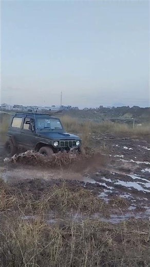dashing through snow (mud edition) #offroad