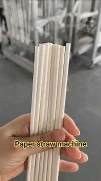 Drinking Paper straw machine，Paper straw manufacturing machine
