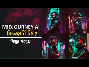 Midjourney Ai Bangla Tutorial - Make Images, Artwork Using midjourney Prompt