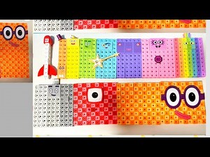 Numberblocks learning countdown 200-100-1 learning count 0-100-200 Numberblocks toys MathLink Cubes