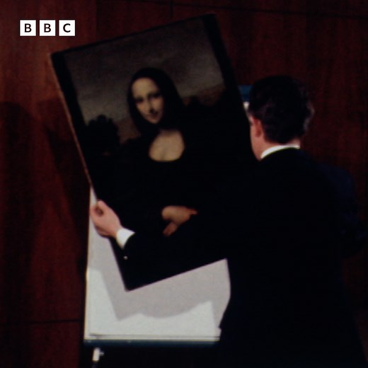 Nationwide's Hugh Scully investigates the curious tale of the 'Isleworth Mona Lisa', believed by many to be the famous painting's "sister" and a long-lost work of Leonardo da Vinci. | BBC Archive