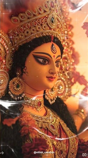 🌺 Maa Durga Aayi 🙏 Bhakti Vibes | Jai Mata Di #viralshorts #mataraniarti