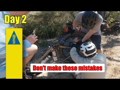 Don't make THESE MISTAKES on the Munda Biddi Trail. Day 2 of my end to end attempt.