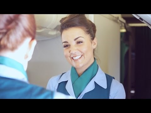 Aer Lingus Cabin Crew Video | Dublin to New York | Inaugural EWR Flight