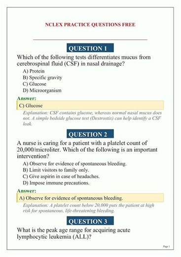NCLEX Practice Questions 2026 | Free NCLEX Practice Test with Answers