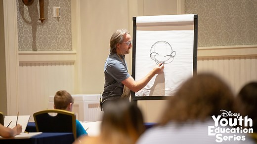 12K views · 482 reactions | Discover new art workshops in animation, painting, drawing, and photography with Disney Youth Education Series! | Disney Imagination Campus | Facebook