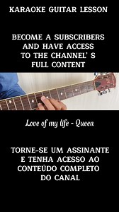 8.9K views · 128 reactions | Karaoke guitar lesson acoustic - Love of my life #guitar #karaoke #guitarreels #gitana #acousticguitar #coverguitar #karaokechallenge | Acoustic violão solo | Facebook