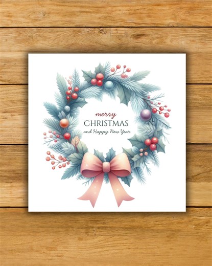 Editable Printable Christmas Card Bundle, 10 Unique Designs, Canva Template - Etsy