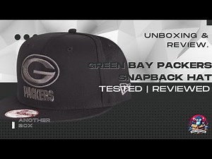 Unboxing & Review New Era Green Bay Packers 9FIFTY Snapback Hat – Black Graphite! 🧢