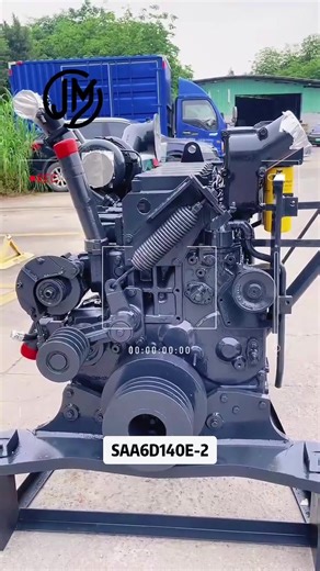 🚜 Komatsu 6D140 Engine – Super Power, the Choice for Heavy Duty ⚡#machinery #engine #JianmingMachinery #GuangzhouJianmingMachinery #jamiegzMachinery