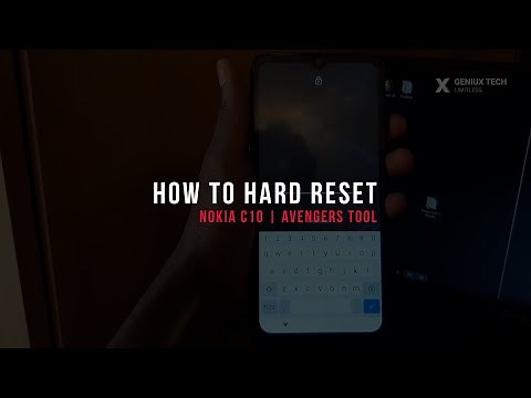 Removing Password/Hard Reset Nokia C10