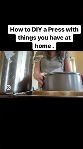 How To DIY a Cheese Press