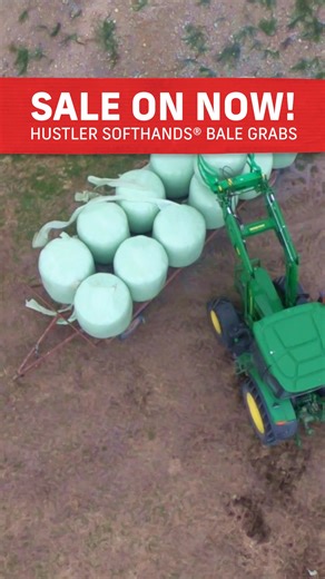 12 reactions | BLACK FRIDAY DEALS ON NOW! $400 OFF your set of Softhands® LM100 series 2. No other bale grab has the Floating Equaliser™ Bar. It keeps the hands moving simultaneously... But it's the floating slot design that holds the magic. Even if you come in off-centre — It self-aligns. So you don't have to. Get your quote today! | Hustler Equipment | Facebook