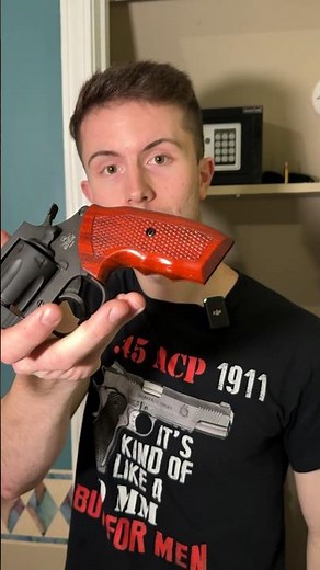 Rock Island M200 Wooden Grips Part 2: Browne Works, Inc. #38special #pistol #viral #shorts #gun