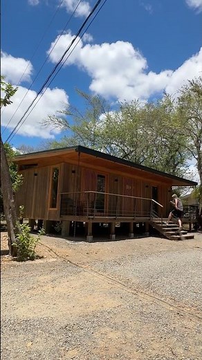 Touring a 500 square foot Prefab Home built with Teak! #hometour