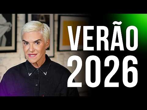 TENDÊNCIAS que vão BOMBAR no VERÃO 2026