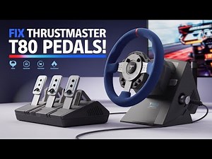 How to Fix Thrustmaster T80 Pedals Not Working – Easy Troubleshooting Guide