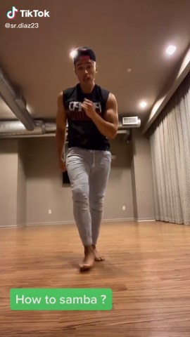 Learn the One Step SAMBA Dance Move from the King of SAMBA!