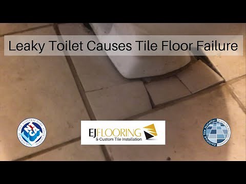 Replacing a Rotten Tile Floor Caused By Leaky Toilet - Part 1