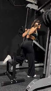 Bulgarian Split Squat Smith Machine (FLV)