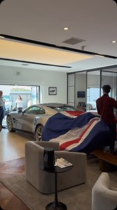 The first @astonmartin Vanquish delivered by Aston Martin Beverly Hills. Crafted in collaboration with our client, this stunning specification features a sleek ‘Spirit Silver’ exterior over a bold ‘Onyx Black & Spicy Red interior.’ Enhanced with the Extended Exterior Pack - 2x2 Twill Gloss, Lower Pinstripe, Gloss Carbon Fibre Roof Panel, and a Gloss Carbon Fibre Interior with Metal Fibres, this Vanquish embodies elegance with a dynamic edge. A true statement of bespoke luxury. #AstonMartin #Vanq