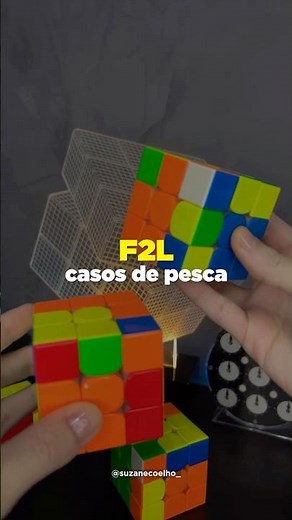 F2L 3 AND 4 IN THE MAGIC CUBE - CFOP TUTORIAL ADVANCED MAGIC CUBE METHOD 🧩 #21