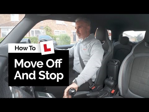 How To Move Off And Stop: The Correct & Safe Way | Driving Lesson Tutorial