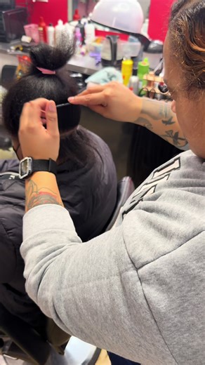 Medium Knotless Goodess Look🖤🖤🖤 #clevelandhairstylist #fyp #loveyourhair #viral #tiktoklive