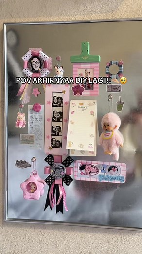 DIY Jam Dinding Aesthetic dan Magnet Board dari Barang Bekas