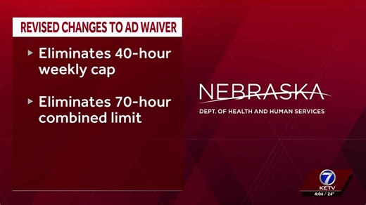 Nebraska revises changes to AD waiver