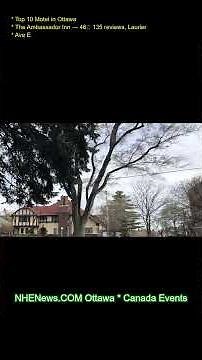 Top 10 Motel in Ottawaand\r 1. The Ambassador Inn — 4.6★ (135 reviews), Laurier Ave E\r 2. Hampton Inn
