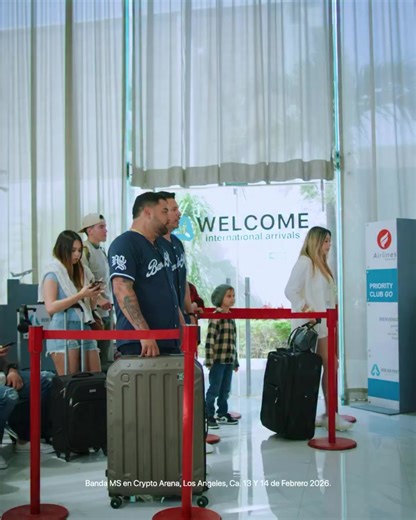 ⚠️ LOS ÁNGELES, CALIFORNIA 🇺🇸 La MS ya va en camino pero... Surgieron unos pequeños inconvenientes.😅 #SomosMSTour #BandaMS #MS