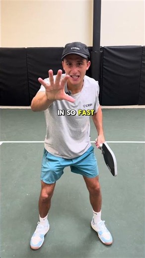 How to Hit Resets Like a PRO in 60 Seconds! #pickleball #pickleballtips