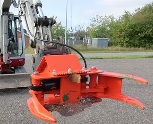 [Hot Item] Excavator Wood Grapple Hydraulic Tree Shear Machine
