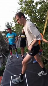 Flips by Jake #flips #stunts #backflip #trampwall #trainingday | Scoopster