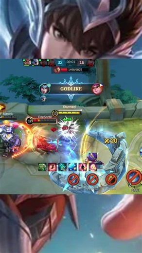 BADANG NO ESCAPE WITH JOHNSON COMBO #noelle #mlbb