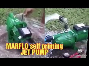 Unboxing and installing MARFLO SELF-PRIMING JET PUMP 1hp. JET100 original authentic
