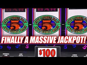 EPIC PLAY ON 5X PAY HIGH LIMIT ★ INSANE SLOT MACHINE MACHINE PLAY $300 BETS