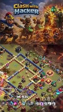 Attack without warden #coc #clashofclans #clashwithhacker