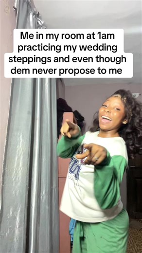 Late Night Wedding Practice in My Room