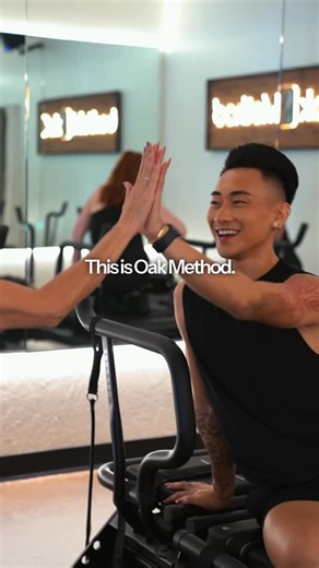 Oak Method - A Lagree Studio on Instagram: "Lagree is a slow tempo, high intensity, full body training method. 🔥 Every movement is intentional and joint safe. You’ll move slow, but you will work hard. 💪 Fast transitions keep your heart rate up while the Megaformer targets every muscle with precision. 40 minutes. Fully body. Low impact. High intensity. ⚡️ This is Lagree. This is Oak Method. Sign up now, first class is only $26!"