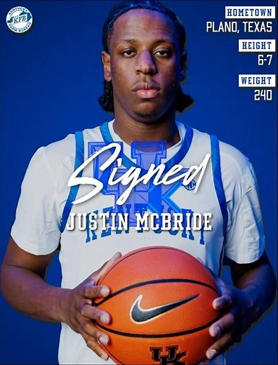Welcome to #BBN, Justin McBride 🔵