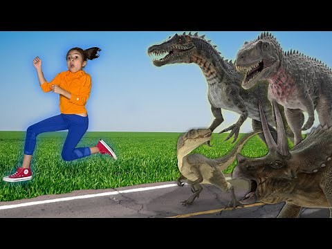 EDUCATIONAL DINOSAUR Video for Kids | Herbivore, Carnivore and Omnivore dinosaur By Atrin and Soren
